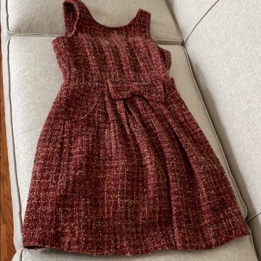 Sleeveless Wool Dress with Pockets XS
